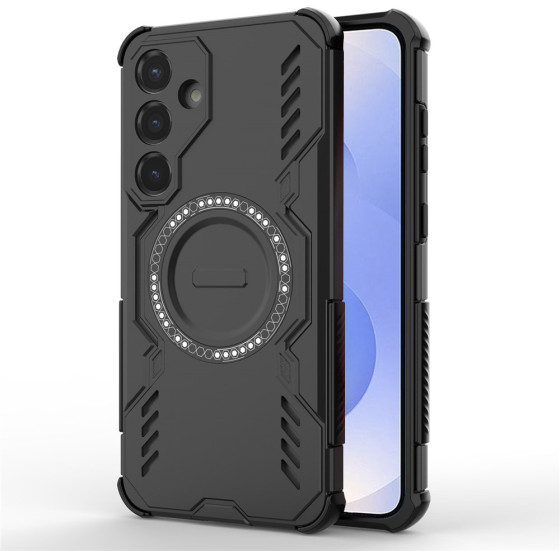 Techsuit - Armormag Case - Samsung Galaxy S25 - Black