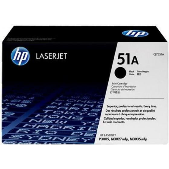 ������ HP TONER BLACK - Q7551A