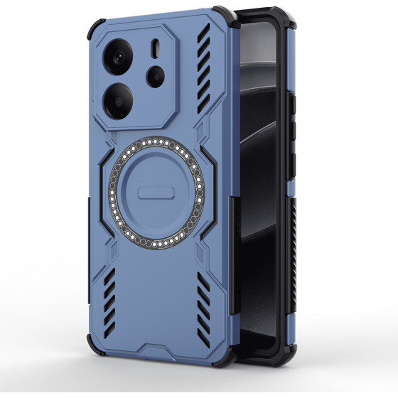 Techsuit - Armormag Case - Xiaomi Redmi Note 14 4G (Regional) - Blue
