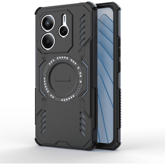 Techsuit - Armormag Case - Xiaomi Redmi Note 14 5G - Black
