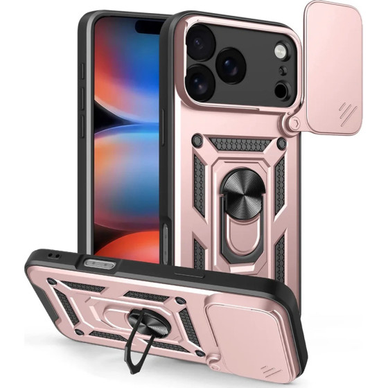 Techsuit - Camshield Series - Iphone 17 Pro - Rose Gold