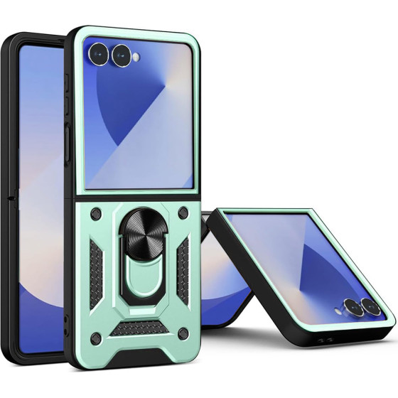 Techsuit - Camshield Series - Samsung Galaxy Z Flip7 - Green