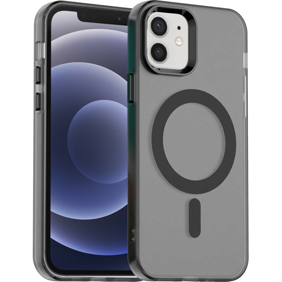 Techsuit - Candycase Magsafe - Iphone 12 / Iphone 12 Pro - Black