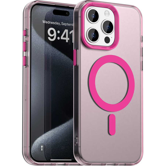 Techsuit - Candycase Magsafe - Iphone 15 Pro Max - Pink