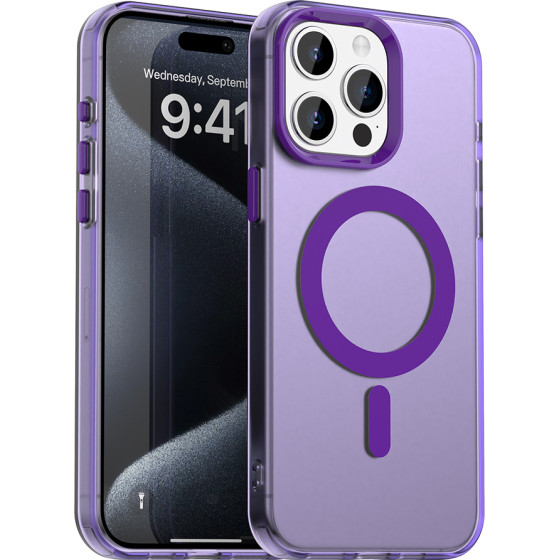 Techsuit - Candycase Magsafe - Iphone 15 Pro Max - Purple