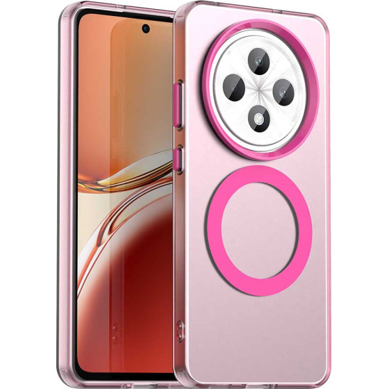 Techsuit - Candycase Magsafe - Oppo Reno12 F 4G / Reno12 F 5G / Reno12 Fs 4G / Reno12 Fs 5G - Pink