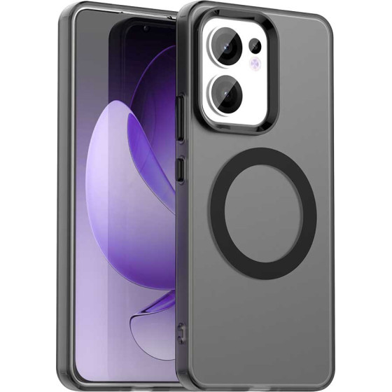 Techsuit - Candycase Magsafe - Oppo Reno13 F 4G / Reno13 F 5G / Reno13 Fs 5G - Black