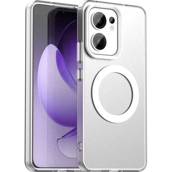 Techsuit - Candycase Magsafe - Oppo Reno13 F 4G / Reno13 F 5G / Reno13 Fs 5G - White