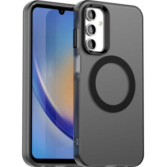 Techsuit - Candycase Magsafe - Samsung Galaxy A15 4G / A15 5G - Black