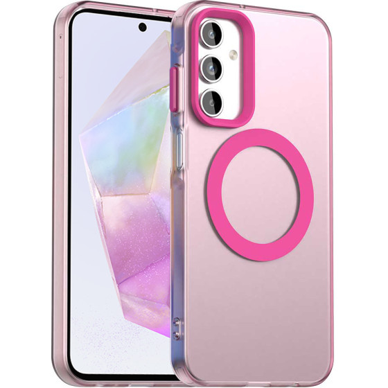 Techsuit - Candycase Magsafe - Samsung Galaxy A35 5G - Pink