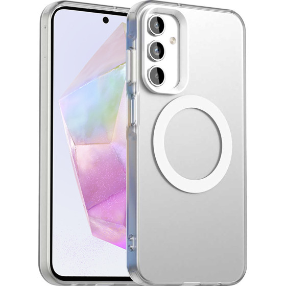 Techsuit - Candycase Magsafe - Samsung Galaxy A35 5G - White
