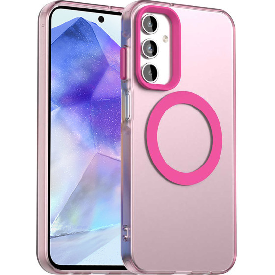 Techsuit - Candycase Magsafe - Samsung Galaxy A55 5G - Pink