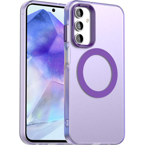 Techsuit - Candycase Magsafe - Samsung Galaxy A55 5G - Purple