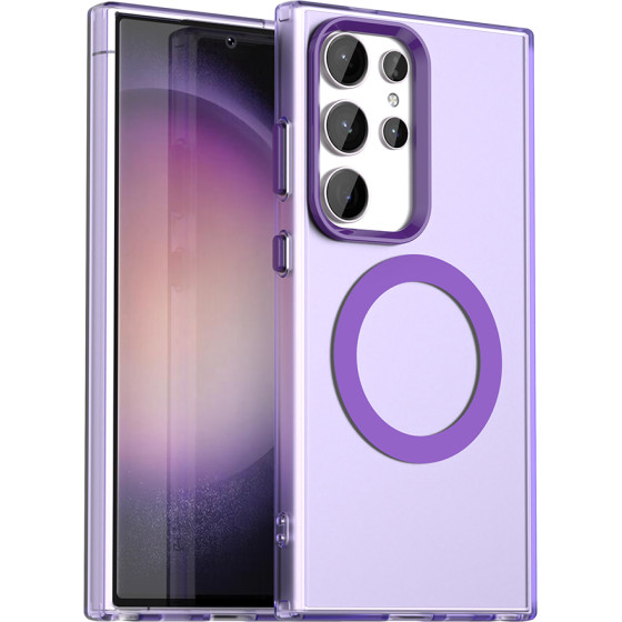 Techsuit - Candycase Magsafe - Samsung Galaxy S23 Ultra - Purple