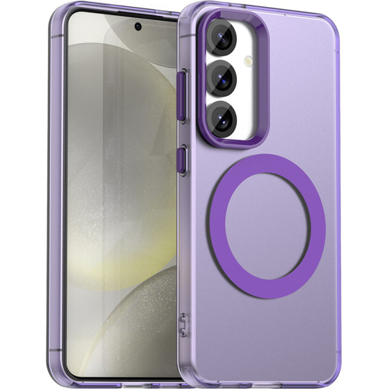 Techsuit - Candycase Magsafe - Samsung Galaxy S24 Plus / S25 Plus - Purple