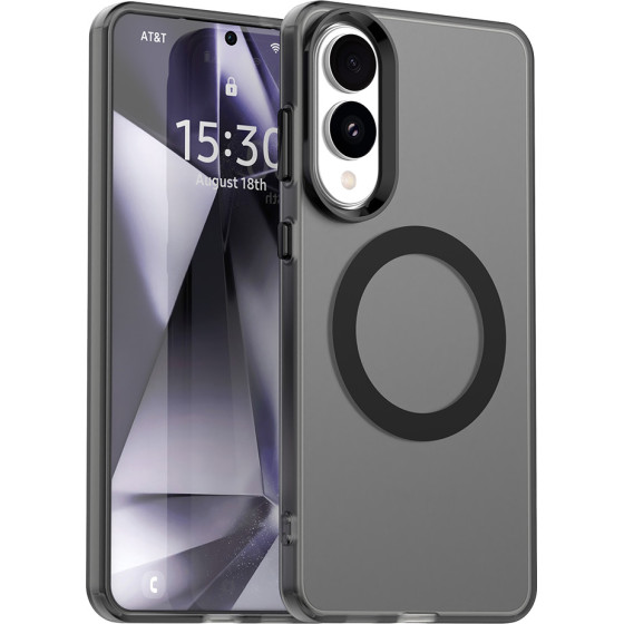 Techsuit - Candycase Magsafe - Samsung Galaxy S25 Edge - Black