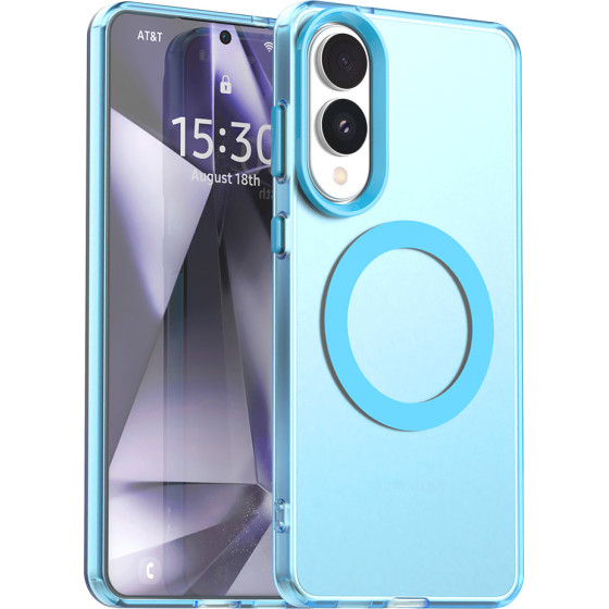 Techsuit - Candycase Magsafe - Samsung Galaxy S25 Edge - Blue