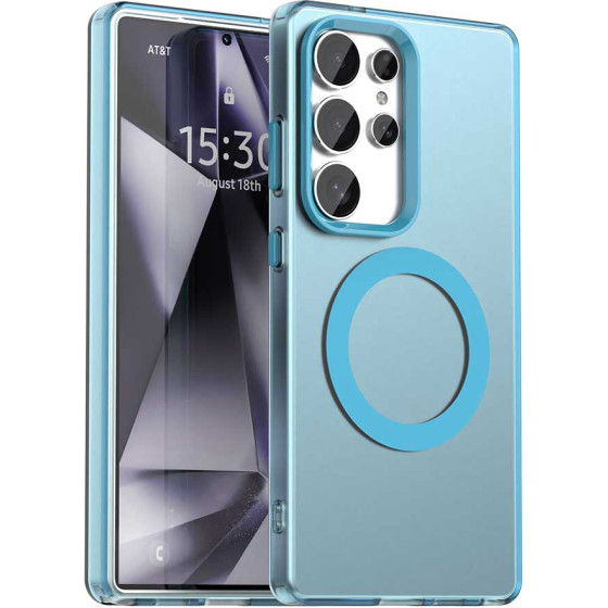 Techsuit - Candycase Magsafe - Samsung Galaxy S25 Ultra - Blue