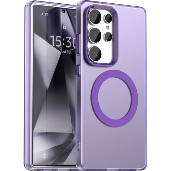 Techsuit - Candycase Magsafe - Samsung Galaxy S25 Ultra - Purple
