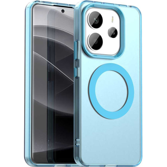 Techsuit - Candycase Magsafe - Xiaomi Redmi Note 14 4G (Regional) - Blue