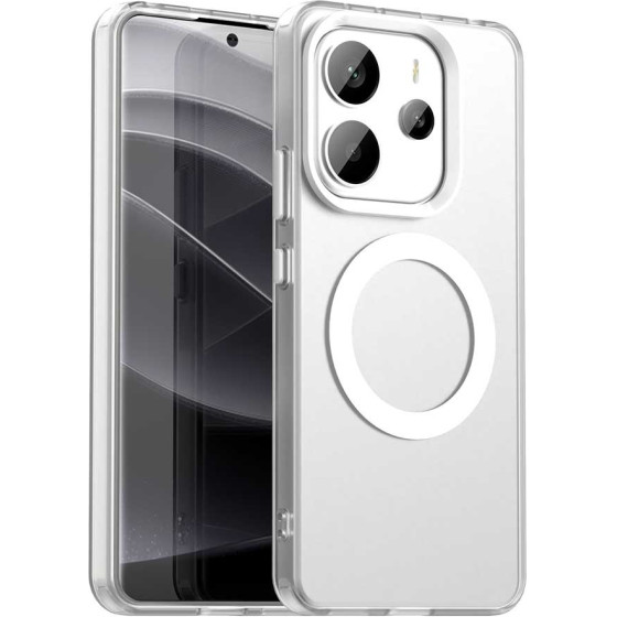 Techsuit - Candycase Magsafe - Xiaomi Redmi Note 14 4G (Regional) - White