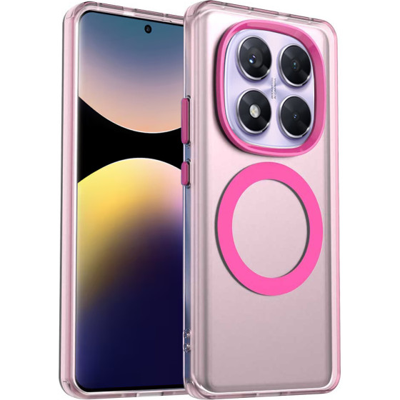 Techsuit - Candycase Magsafe - Xiaomi Redmi Note 14 Pro 4G - Pink