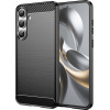 Techsuit - Carbon Silicone - Samsung Galaxy S25 Fe - Black