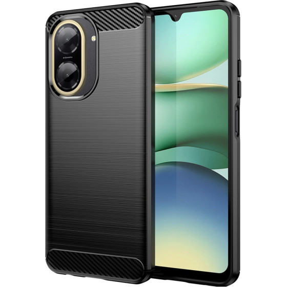 Techsuit - Carbon Silicone - Xiaomi Redmi A5 4G (Regional) - Black