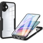 Techsuit - Colorverse 360 Series + Screen Protector - Samsung Galaxy A07 4G - Black