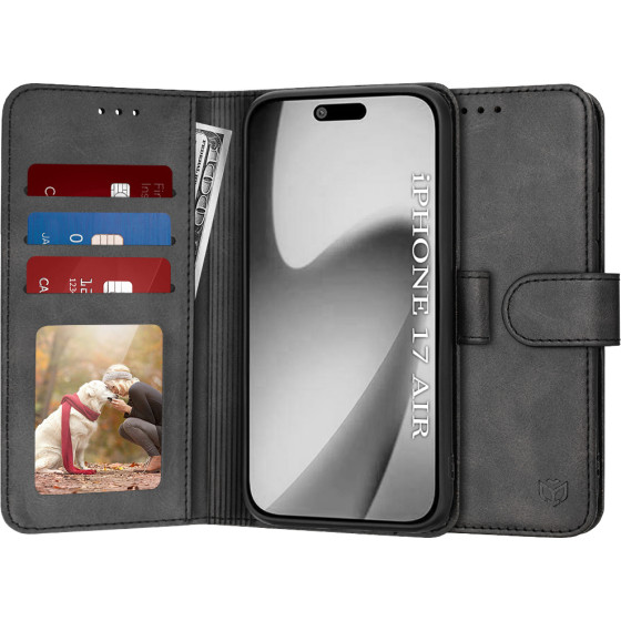 Techsuit - Diary Book - Iphone 17 Air - Black