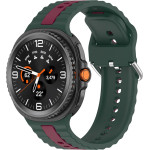 Techsuit - Watchband (W078) - Samsung Galaxy Watch8 40mm/Watch8 44mm/Watch8 Classic - Midnight Emerald