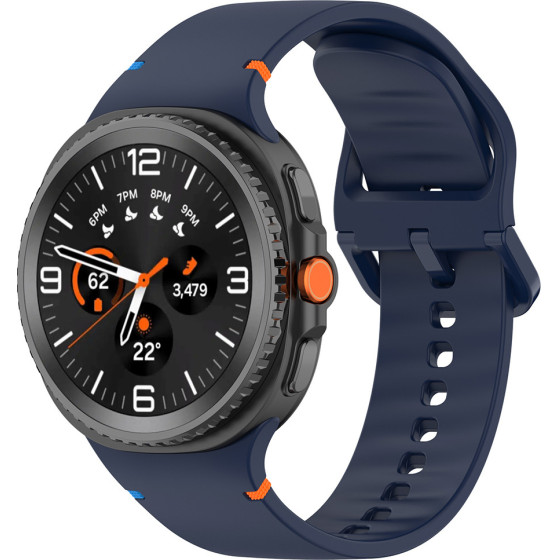 Techsuit - Watchband (W079) - Samsung Galaxy Watch8 40mm/Watch8 44mm/Watch8 Classic - Blue Depths