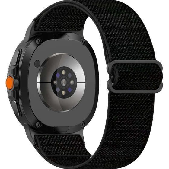 Techsuit - Watchband (W080) - Samsung Galaxy Watch8 40mm/Watch8 44mm/Watch8 Classic - Black