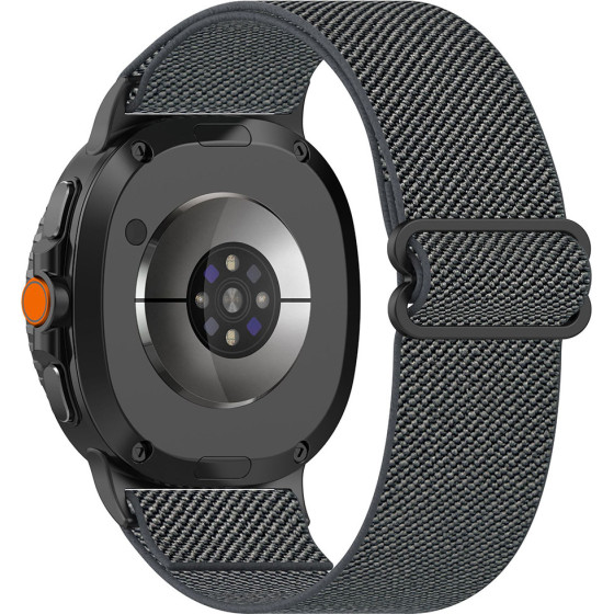 Techsuit - Watchband (W080) - Samsung Galaxy Watch8 40mm/Watch8 44mm/Watch8 Classic - Graphite Mosaic