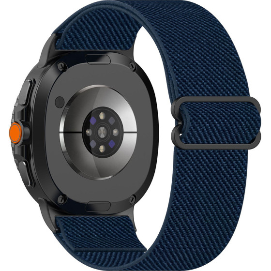 Techsuit - Watchband (W080) - Samsung Galaxy Watch8 40mm/Watch8 44mm/Watch8 Classic - Navy Mosaic
