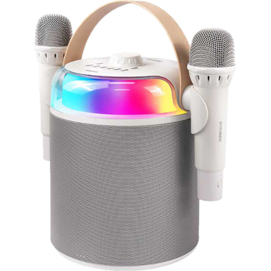 Sonicgear BT5.3 Portable Rgb Karaoke Wireless Speaker Iox K800 White - (IOX-K800-W)
