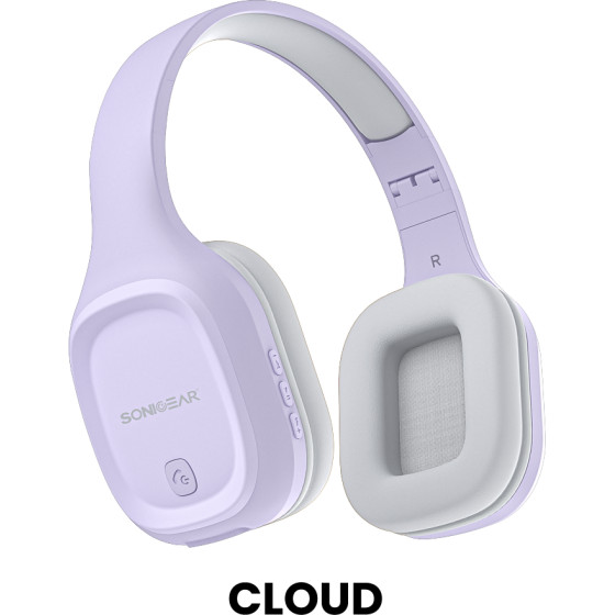 Sonicgear BT5.4 OVER-Ear Headphones Airphone 5 Cloud - (AIRPHONE5-CL)