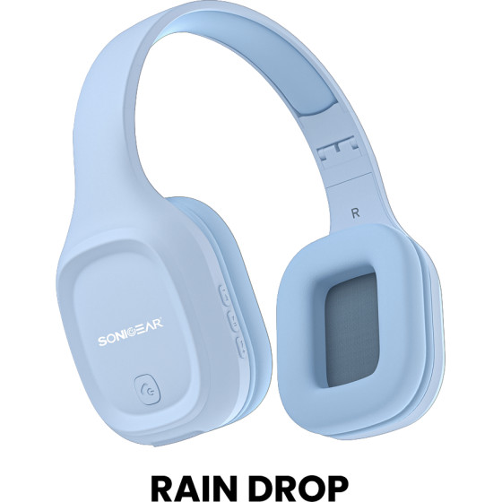 Sonicgear BT5.4 OVER-Ear Headphones Airphone 5 Raindrop - (AIRPHONE5-RAIN)