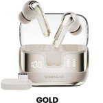 Sonicgear Dual Mode 2.4G/BT5.4 Superior 4MIcs ANC/Enc Earpump XP2 Gold - (EPXP2-GD)