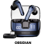 Sonicgear Dual Mode 2.4G/BT5.4 Superior 4MIcs ANC/Enc Earpump XP2 Obsidian - (EPXP2-O)