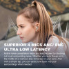 Sonicgear Dual Mode 2.4G/BT5.4 Superior 4MIcs ANC/Enc Earpump XP2 Obsidian - (EPXP2-O)