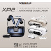Sonicgear Dual Mode 2.4G/BT5.4 Superior 4MIcs ANC/Enc Earpump XP2 Platinum - (EPXP2-PL)