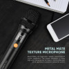 Sonicgear Dual Professional Uhf Wireless Led Microphone Wm 3300 Ul Obsidian - (WM3300ULD-O)