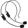 Sonicgear Rechargeable Dual Headset Microphones Wmh 100 Ul Black - (WMH100ULD)