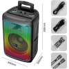 Sonicgear Rgb Hda Karaoke Speaker 110W Hyperbox 1200 Pro Black - (HB-PRO1200)