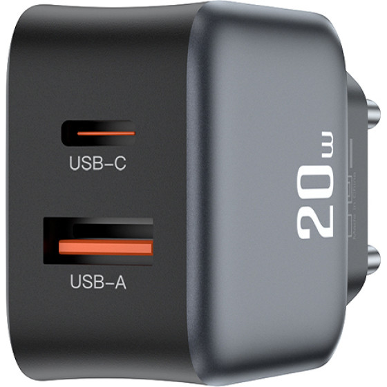XO L154 (EU) PD20W/QC18W (1A 1C) Fast CHARGER