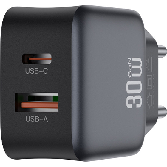 XO L156 (EU) PD30W/QC18W (1A 1C) Fast CHARGER