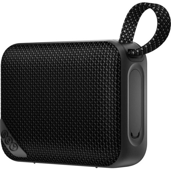 QCY SP2 Black - Pocket Size IP67 Rgb Bt Speaker Deep Punch Bass Tws Stereo Subwoofer 17h - (QCY-SP2 Black)