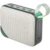 QCY SP2 Green Brown - Pocket Size IP67 Rgb Bt Speaker Deep Punch Bass Tws Stereo Subwoofer 17h - (QCY-SP2 Green Brown)