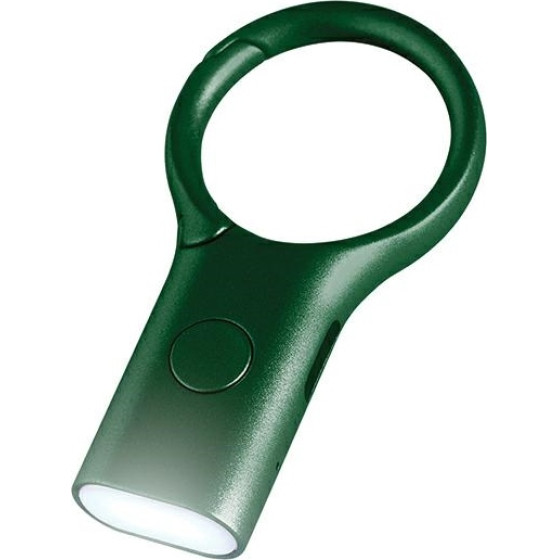 Lexon Nomaday Keychain With Flashlight Dark Green - (LL136DG1)